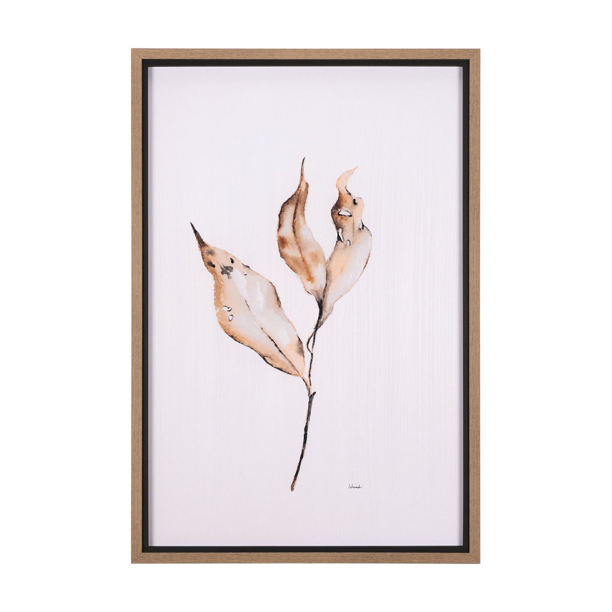 Autumn Message I by Mercana Studio a Hand Embellished Textured Framed Art Print from Mercana - Luna Furniture