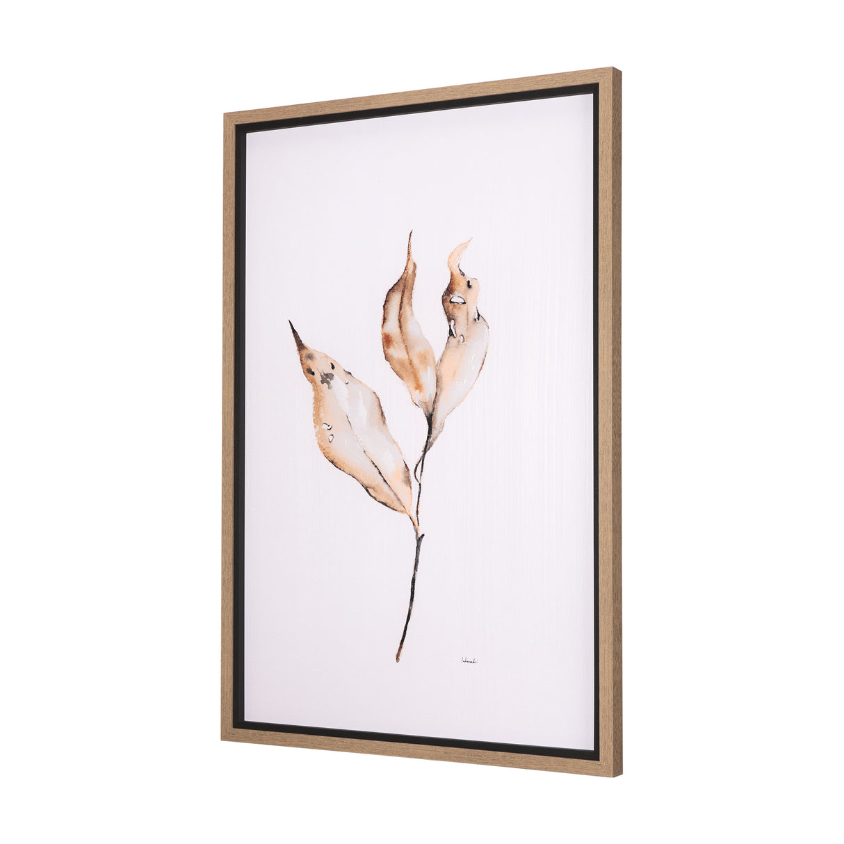 Autumn Message I by Mercana Studio a Hand Embellished Textured Framed Art Print from Mercana - Luna Furniture
