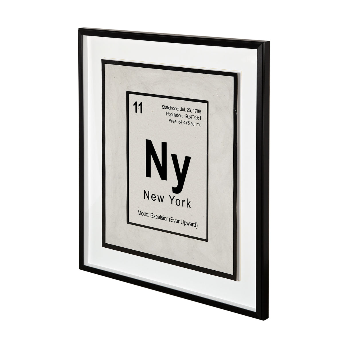 Breaking New York B by THE Studio a Hand Embellished Textured Framed Art Print Matted under Glass from Mercana - Luna Furniture
