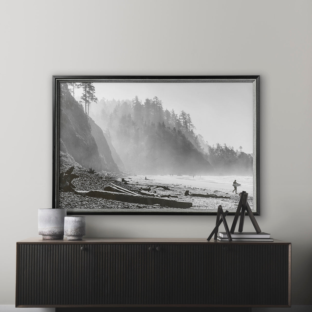 Shoreland I by Melissa McClain a Framed Photo Art Print Matted under Glass from Mercana - Luna Furniture