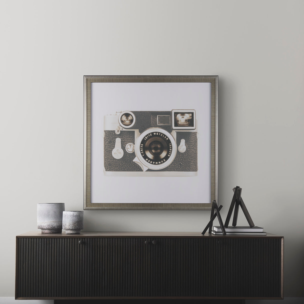 Retro Camera II by Mercana Studio a Hand Embellished Textured Framed Photo Art Print Matted under Gl from Mercana - Luna Furniture