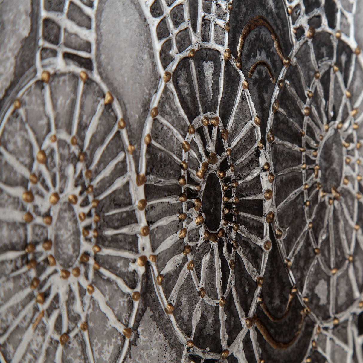 India Pattern II by Studio M a handmade Original Framed Artwork under Glass from Mercana - Luna Furniture