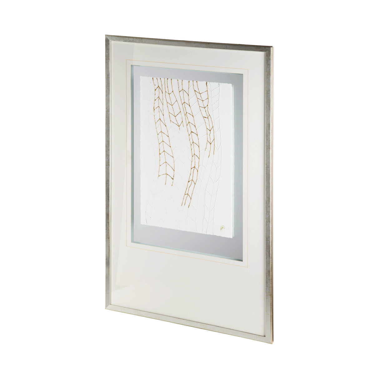 Vin I by Studio M a handmade Original Framed Artwork under Glass from Mercana - Luna Furniture