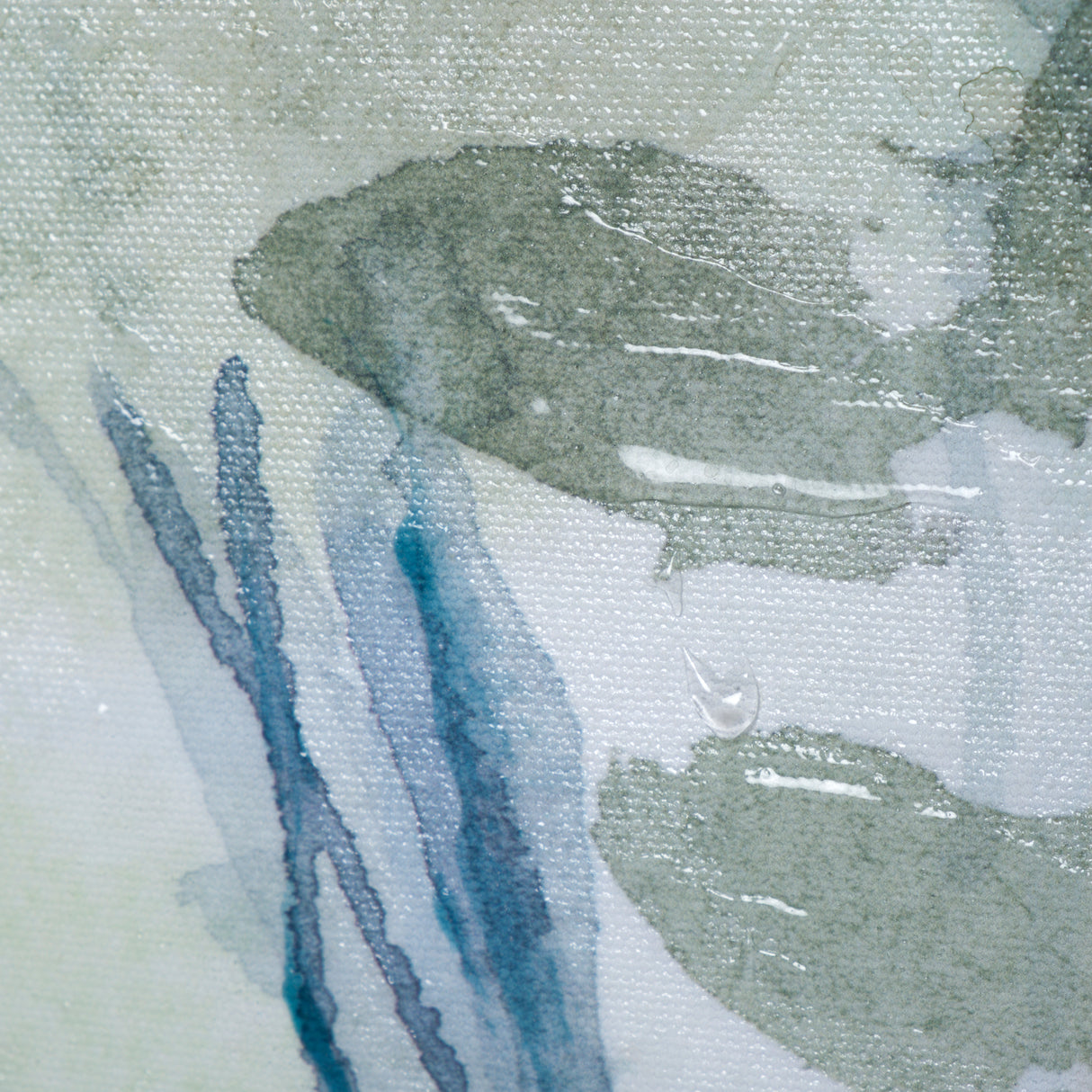Forest Dew I by Melody Ducharme a Hand Embellished Textured Canvas from Mercana - Luna Furniture