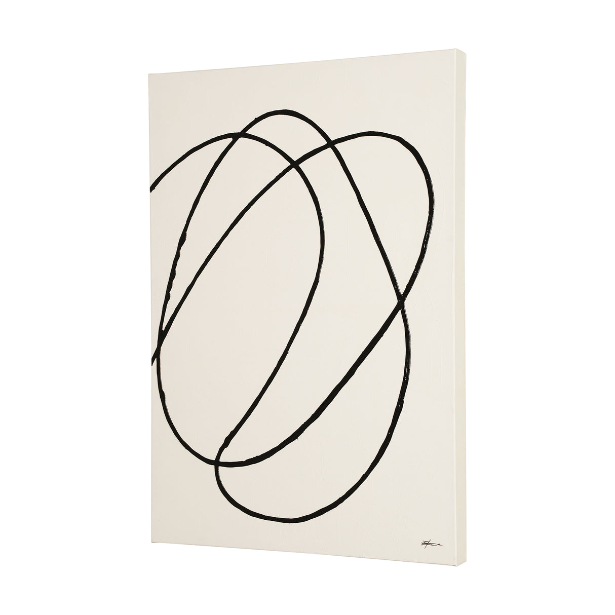 Mess I by Studio M a Hand Embellished Canvas Print from Mercana - Luna Furniture