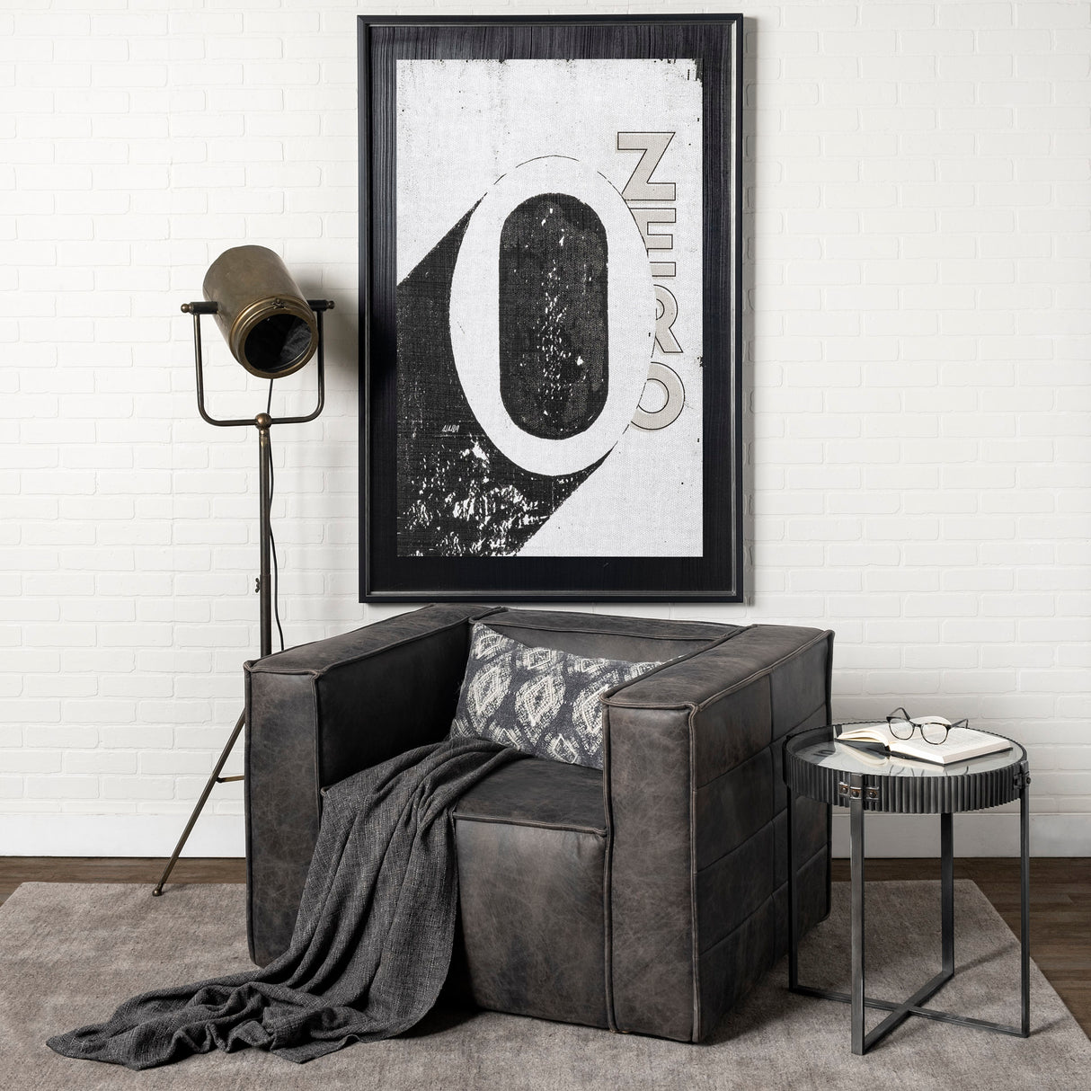 Value Collector 0 by Mercana Studio a Hand Embellished Textured Framed Art Print from Mercana - Luna Furniture