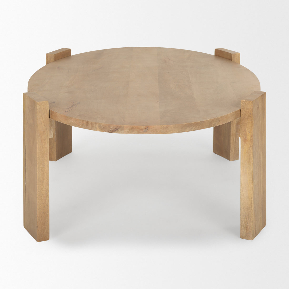 Evelyn Light Brown Oblong Coffee Table from Mercana - Luna Furniture