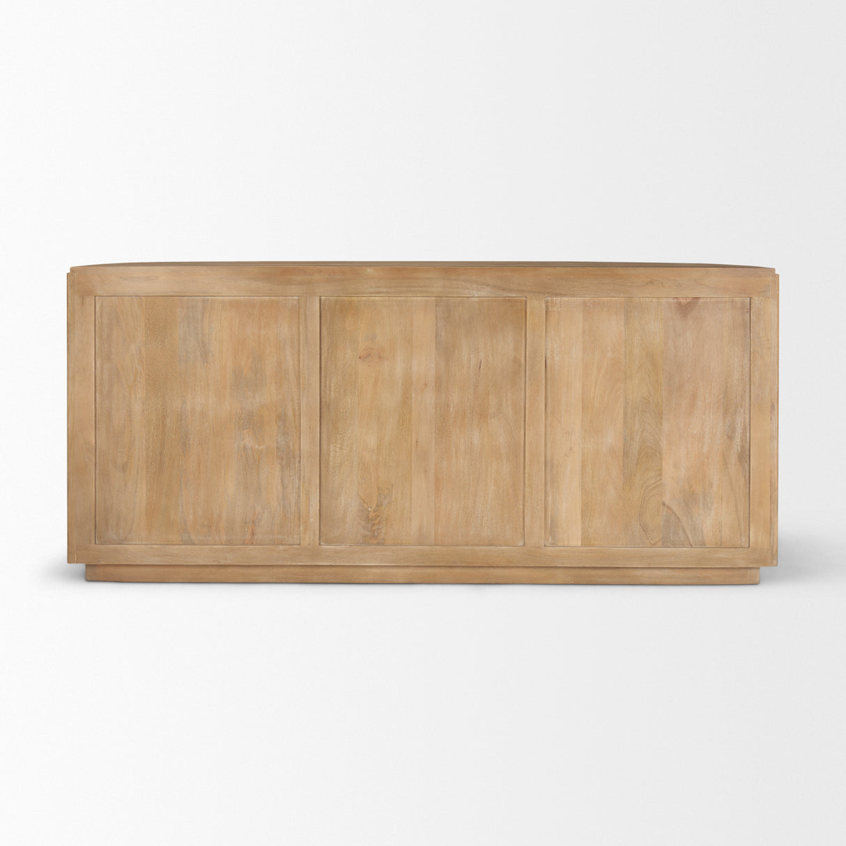 Terra Light Brown Wood Fluted Sideboard from Mercana - Luna Furniture
