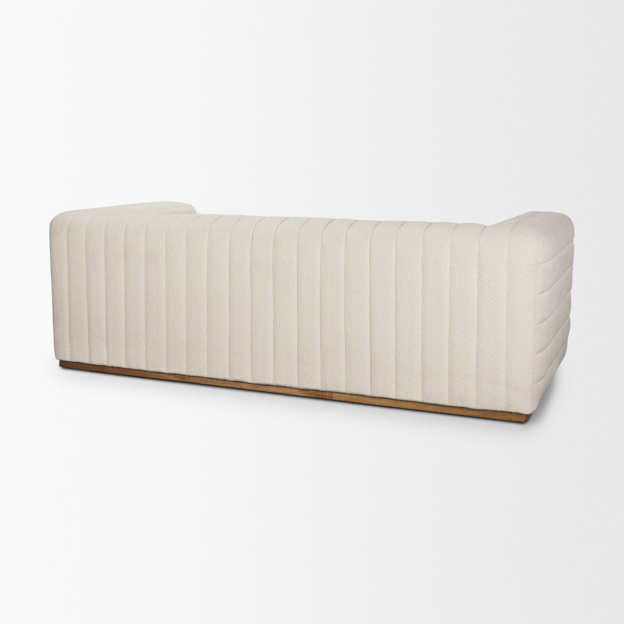 Ricciardo Cream Boucle 3-Seater Sofa from Mercana - Luna Furniture