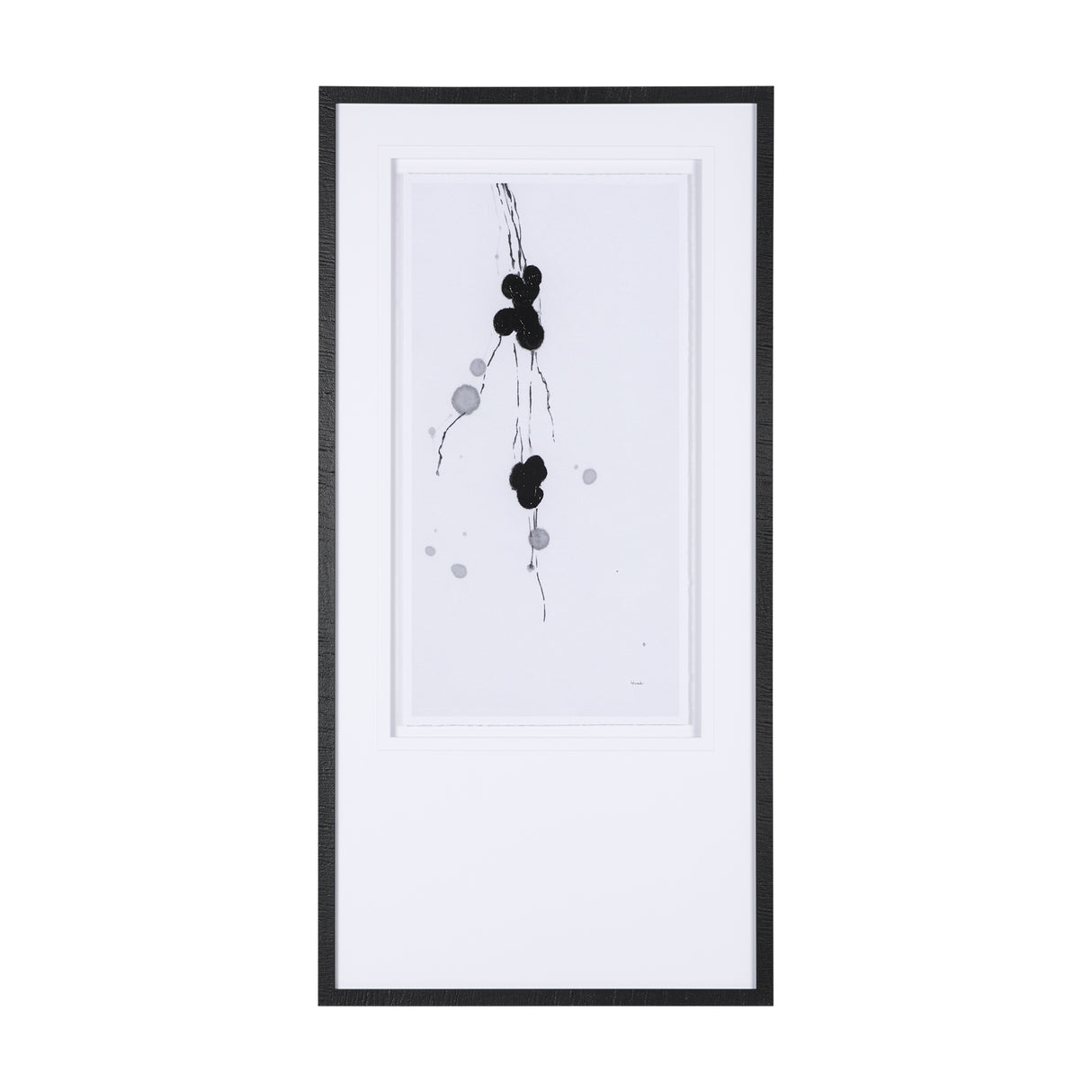 Winterberries III by Mercana Studio a Hand Embellished Textured Framed Art Print Matted under Glass from Mercana - Luna Furniture