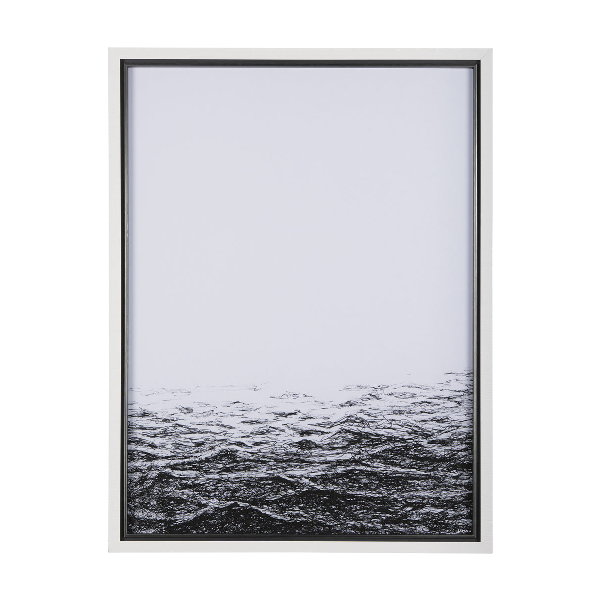 Running on Waves I by Simeng a Framed Art Print Matted under Glass from Mercana - Luna Furniture