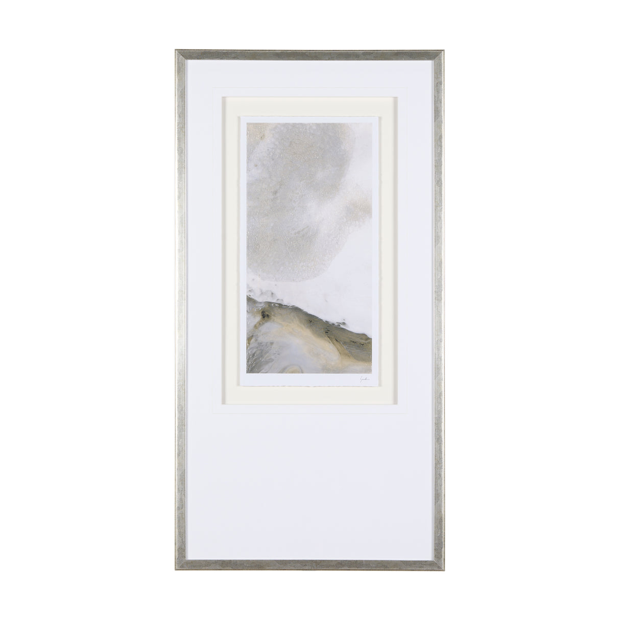 Sandy Waves I by Mercana Studio a Hand Embellished Textured Framed Art Print Matted under Glass from Mercana - Luna Furniture