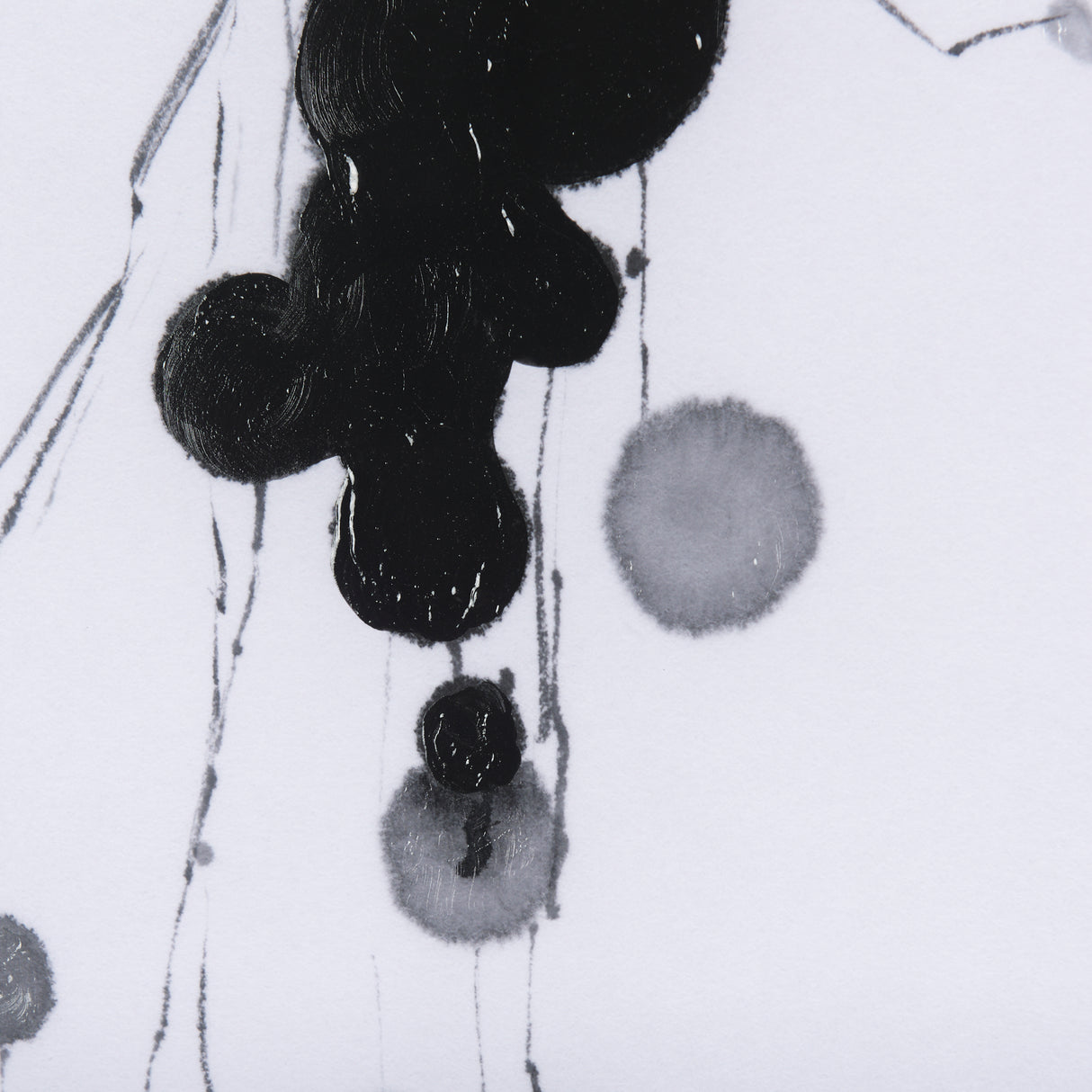 Winterberries II by Mercana Studio a Hand Embellished Textured Framed Art Print Matted under Glass from Mercana - Luna Furniture