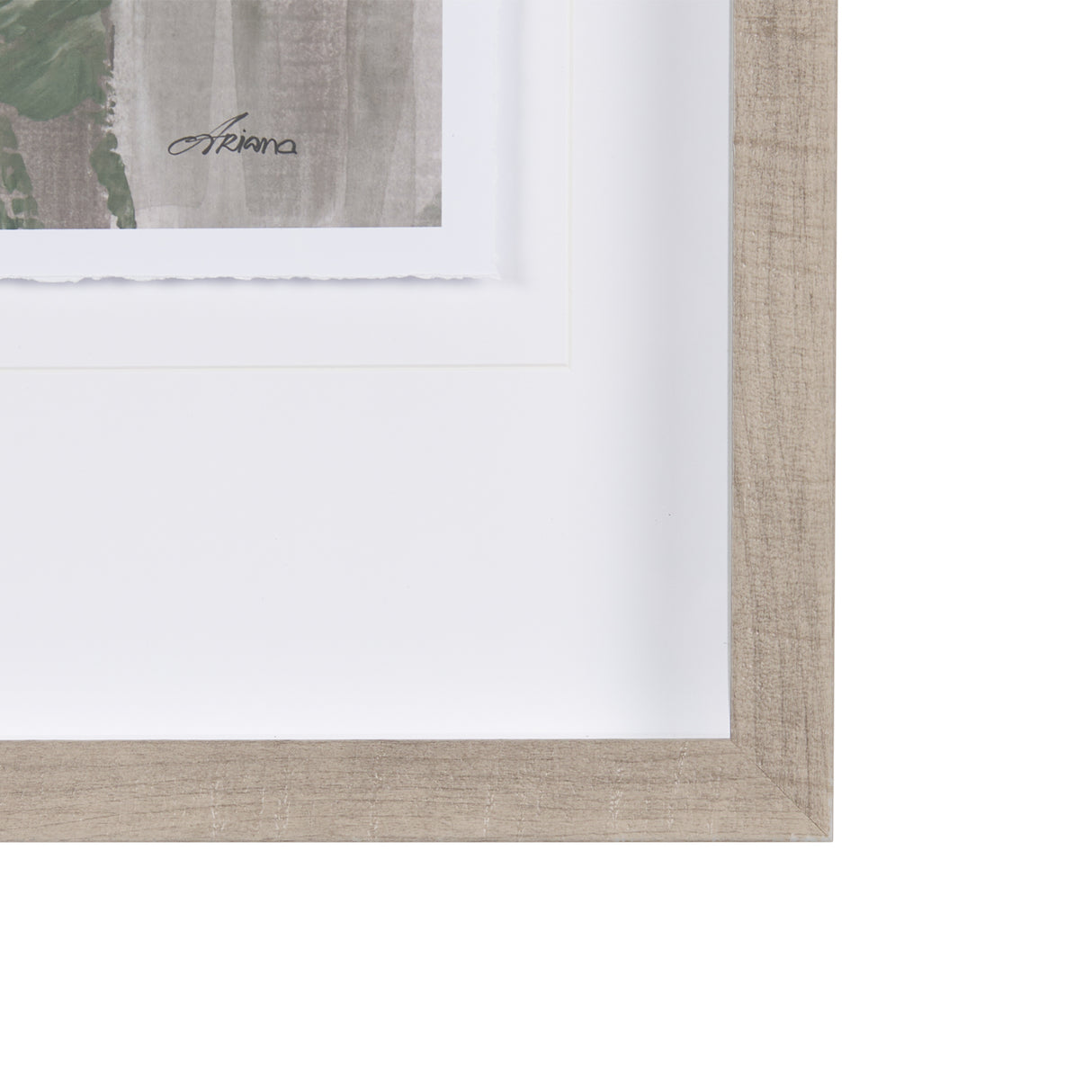 The Old Lodge Lane I by Natalia a Framed Art Print Matted under Glass from Mercana - Luna Furniture