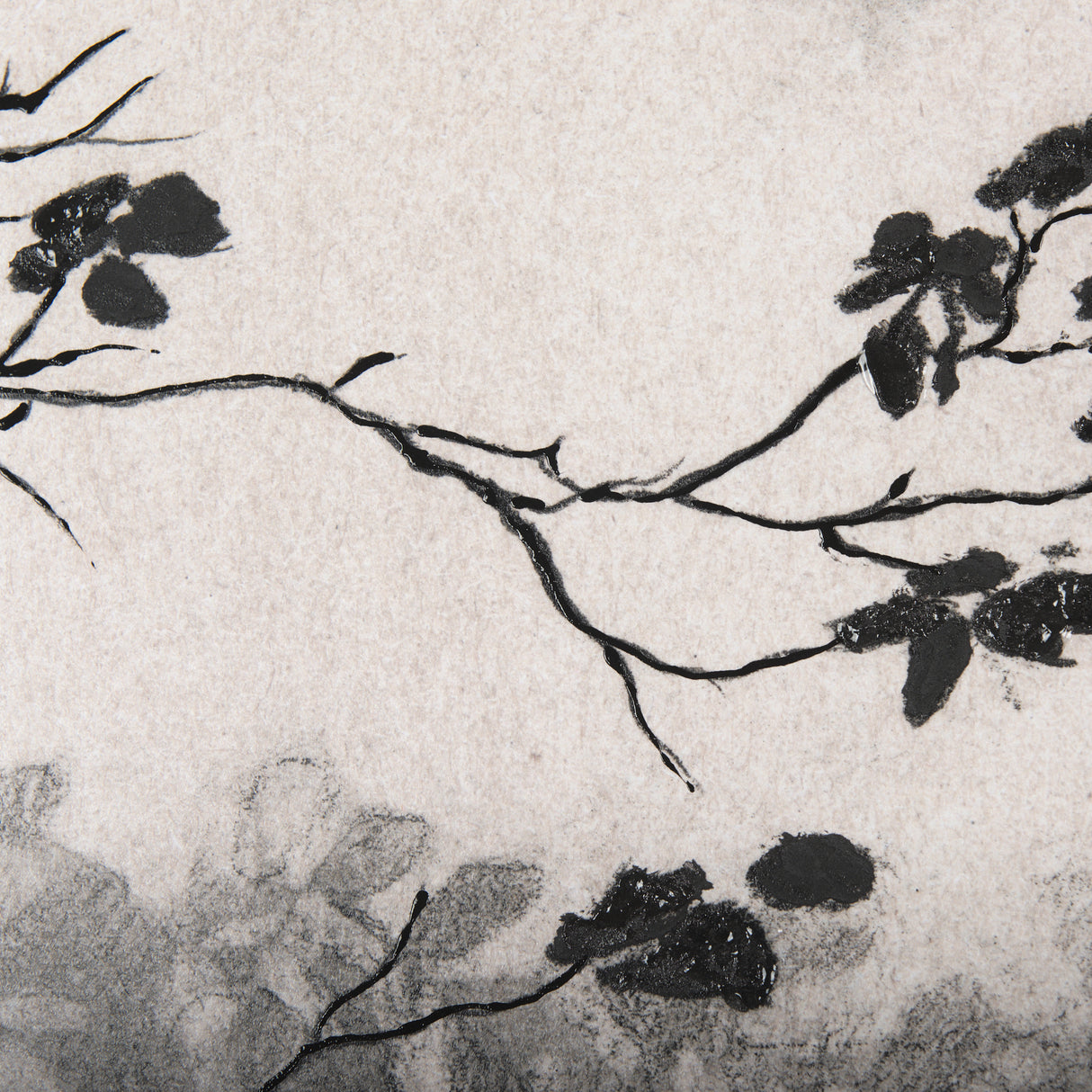 Leafy Shade I by Mercana Studio a Hand Embellished Textured Framed Art Print Matted under Glass from Mercana - Luna Furniture