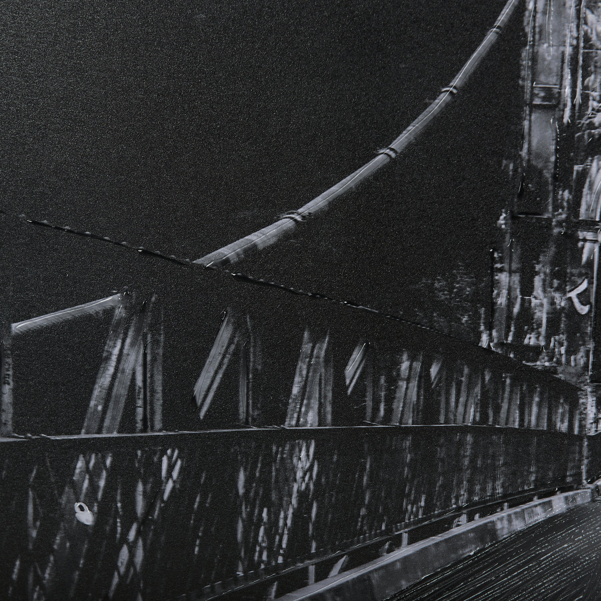 Alexandra Bridge by Chad Mackay a Hand Embellished Textured Framed Photo Art Print Matted under Glas from Mercana - Luna Furniture