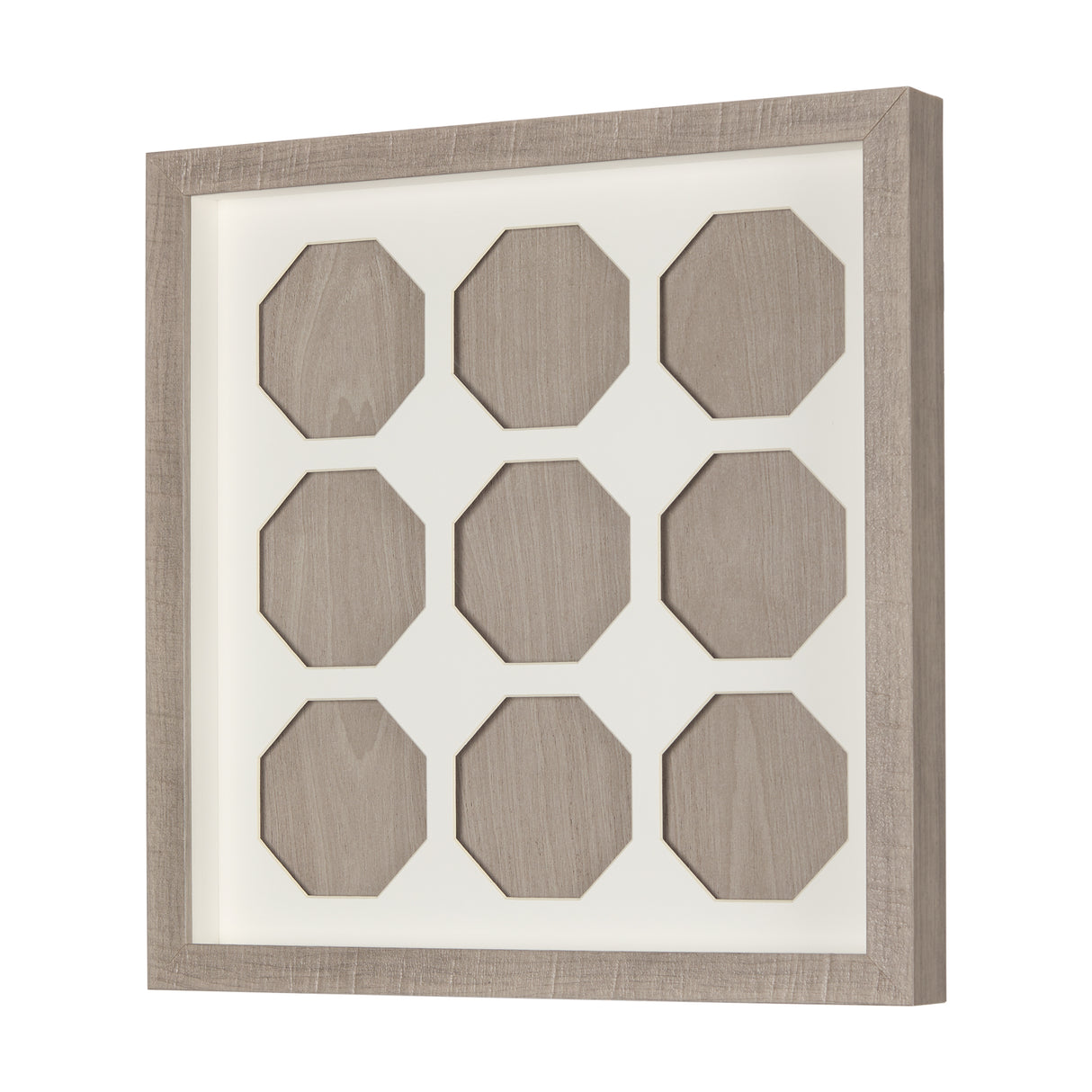 Wood Grain Silhouette I by Studio M a Framed Art Print Matted under Glass from Mercana - Luna Furniture