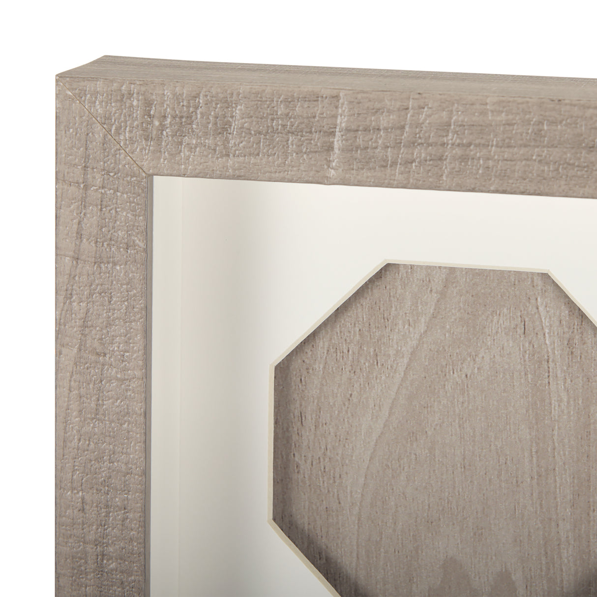 Wood Grain Silhouette I by Studio M a Framed Art Print Matted under Glass from Mercana - Luna Furniture