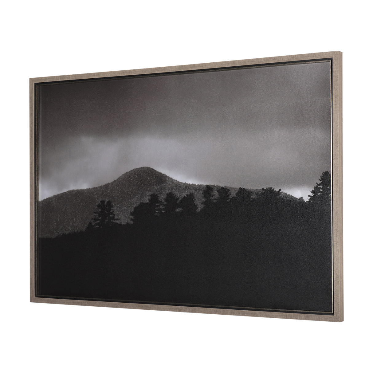 Storm Layers by Nathan Larson a Hand Embelished Textured Framed Art Print Matted under Glass from Mercana - Luna Furniture