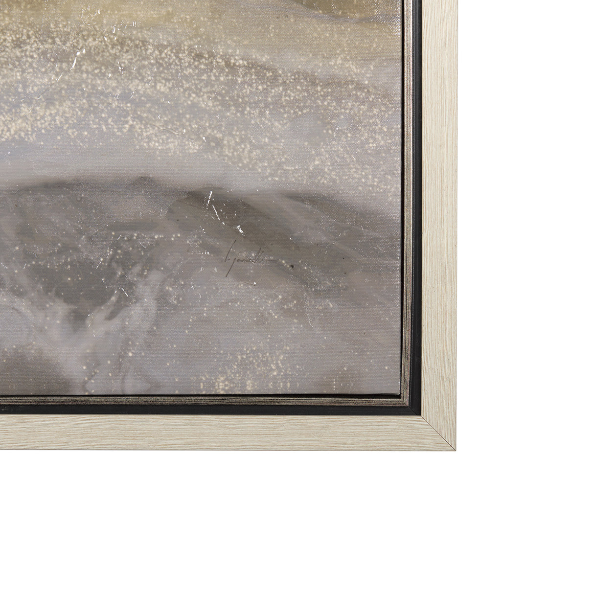 Sandy Waves II by Mercana Studio a Hand Embellished Textured Framed Canvas from Mercana - Luna Furniture