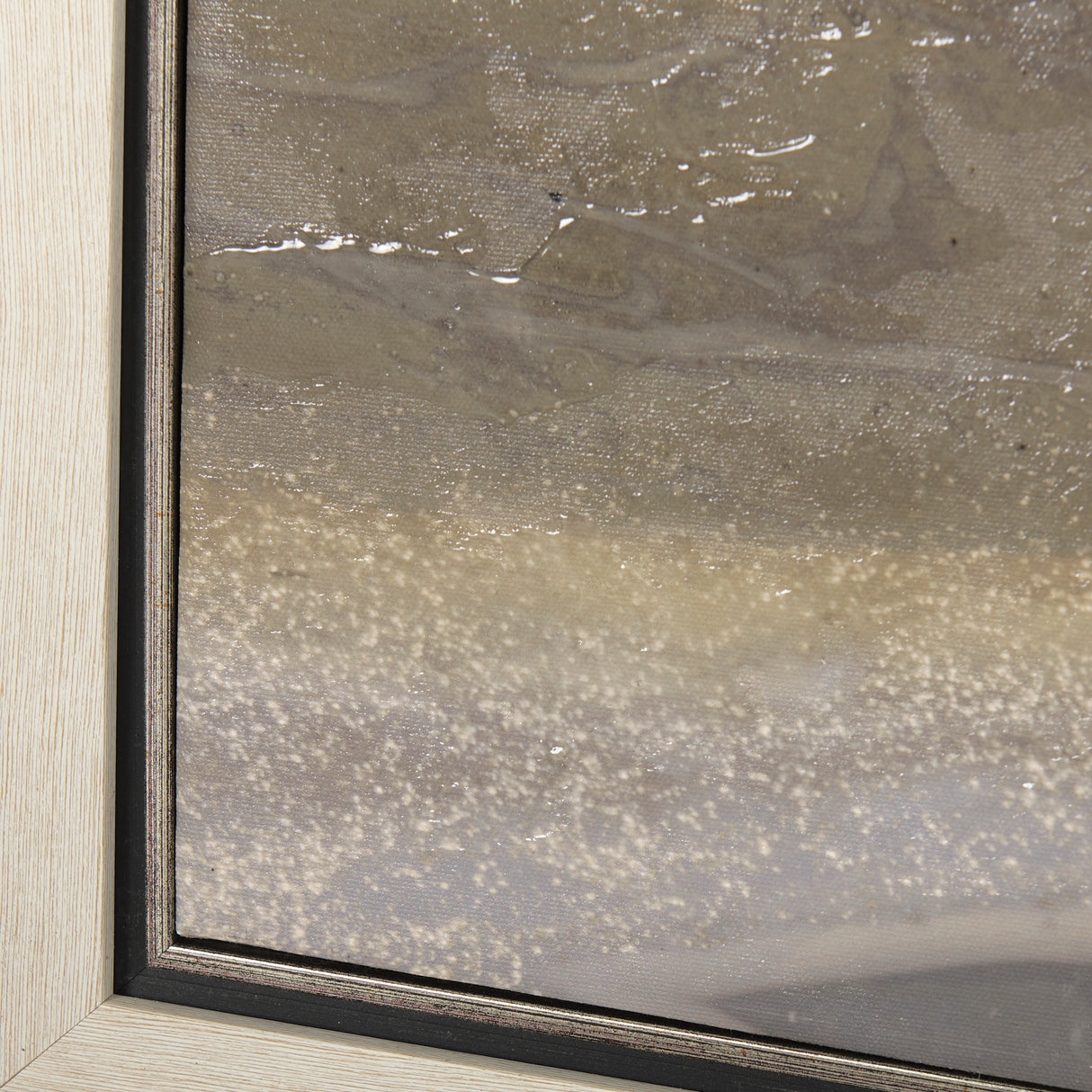 Sandy Waves II by Mercana Studio a Hand Embellished Textured Framed Canvas from Mercana - Luna Furniture