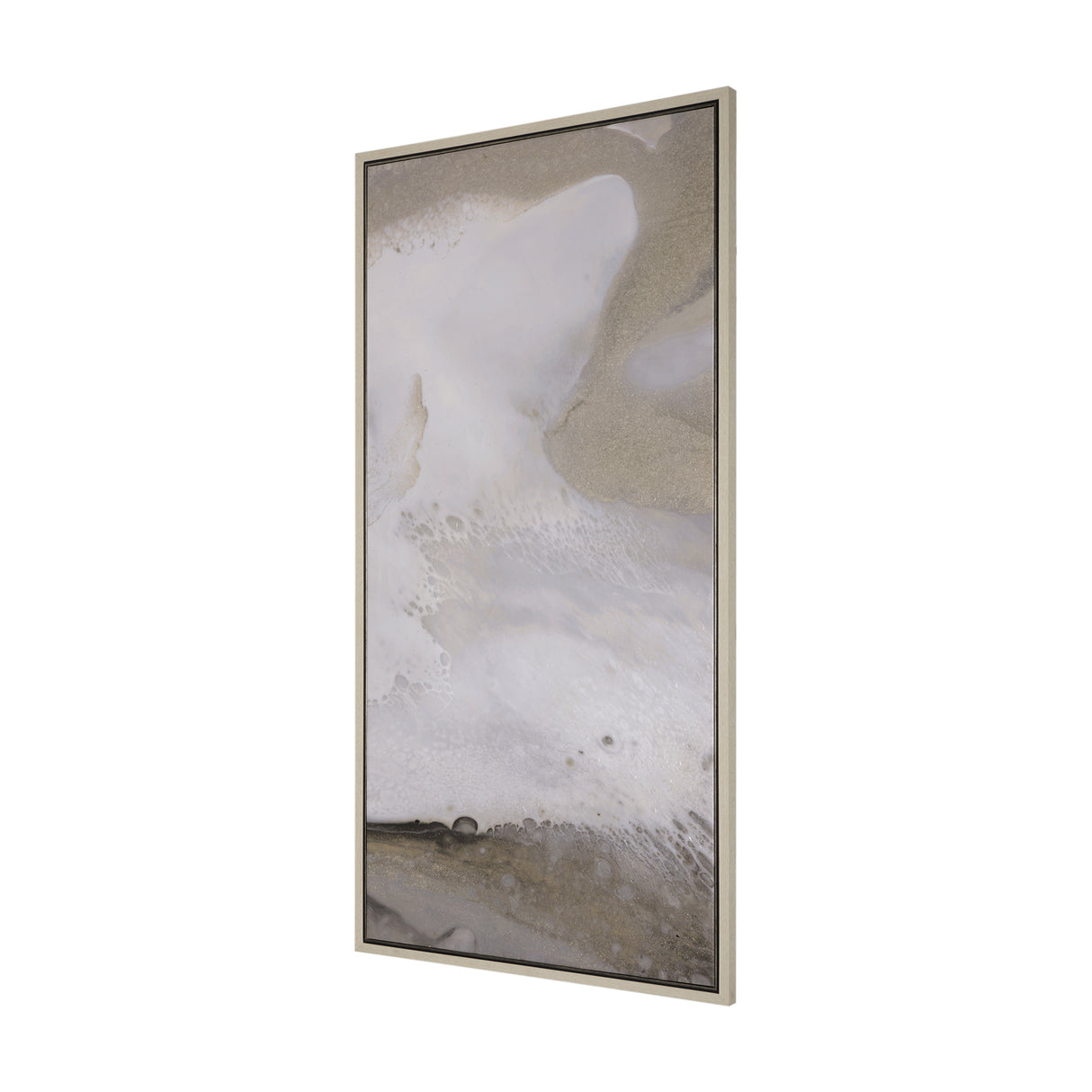 Sandy Waves III by Mercana Studio a Hand Embellished Textured Framed Canvas from Mercana - Luna Furniture