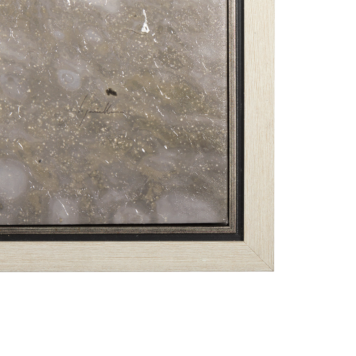 Sandy Waves III by Mercana Studio a Hand Embellished Textured Framed Canvas from Mercana - Luna Furniture