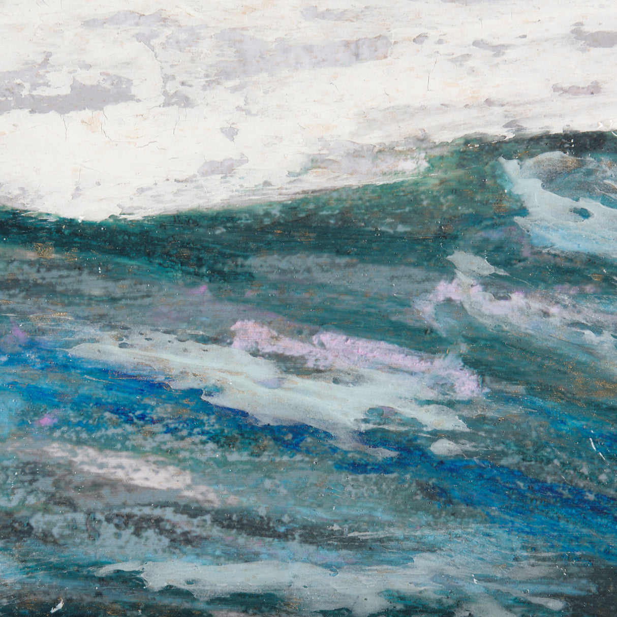 Sunshine Glare on The Waves II by Mercana Studio a Hand Embellished Textured Framed Canvas from Mercana - Luna Furniture