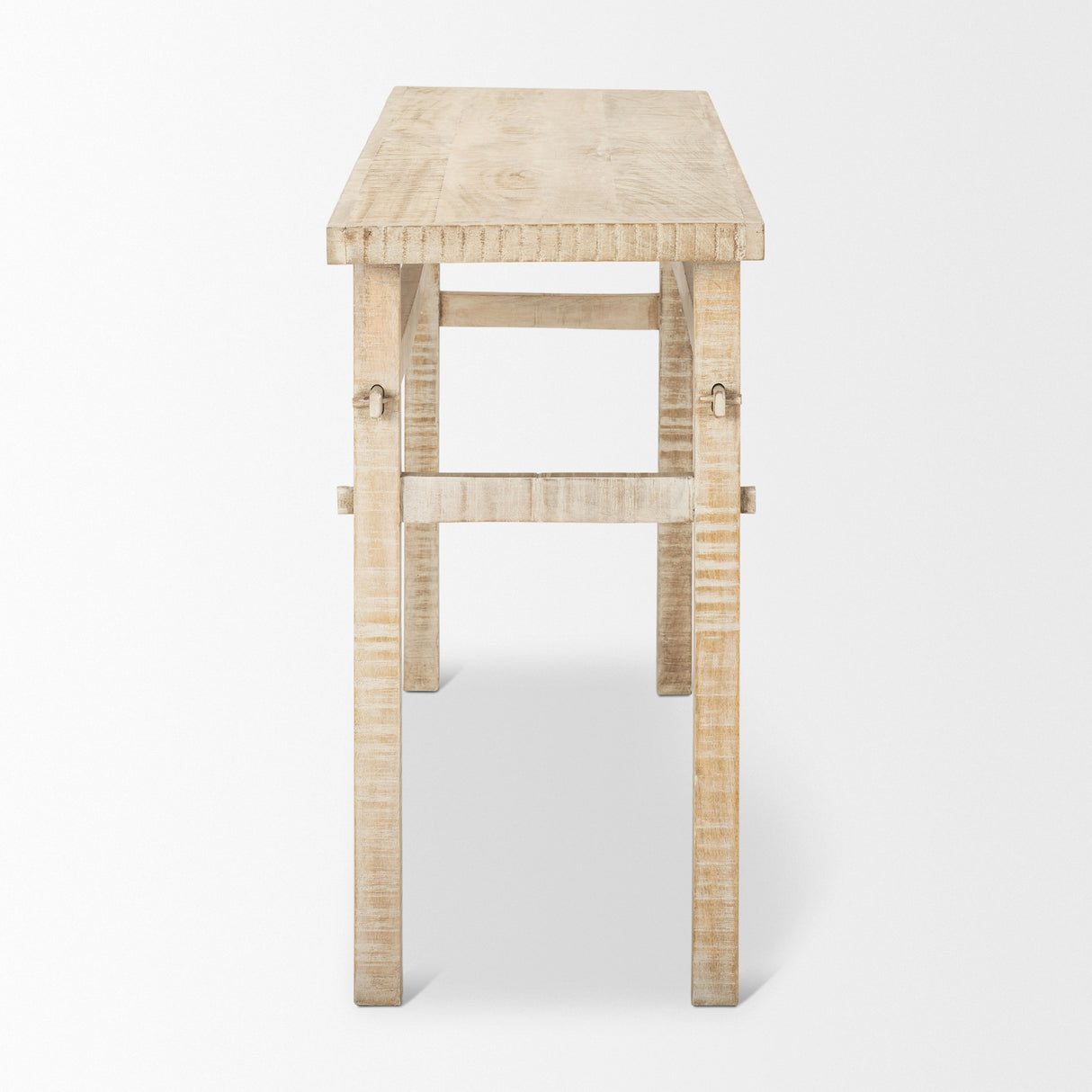 Rosie Small Blonde Wood Console Table from Mercana - Luna Furniture