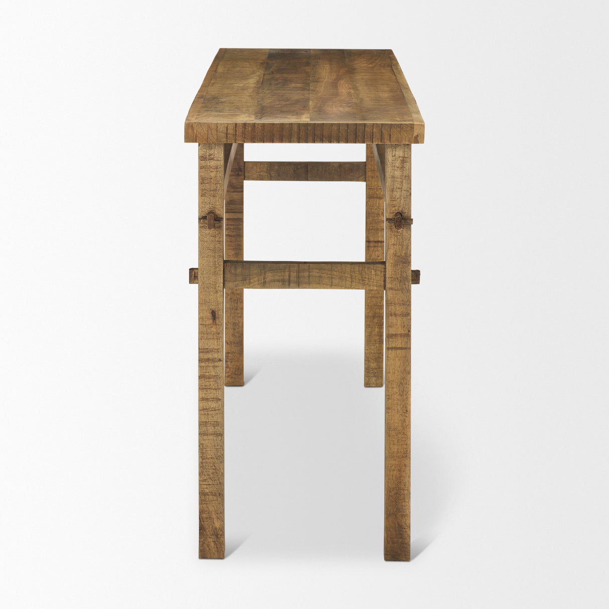 Rosie Small Brown Wood Console Table from Mercana - Luna Furniture