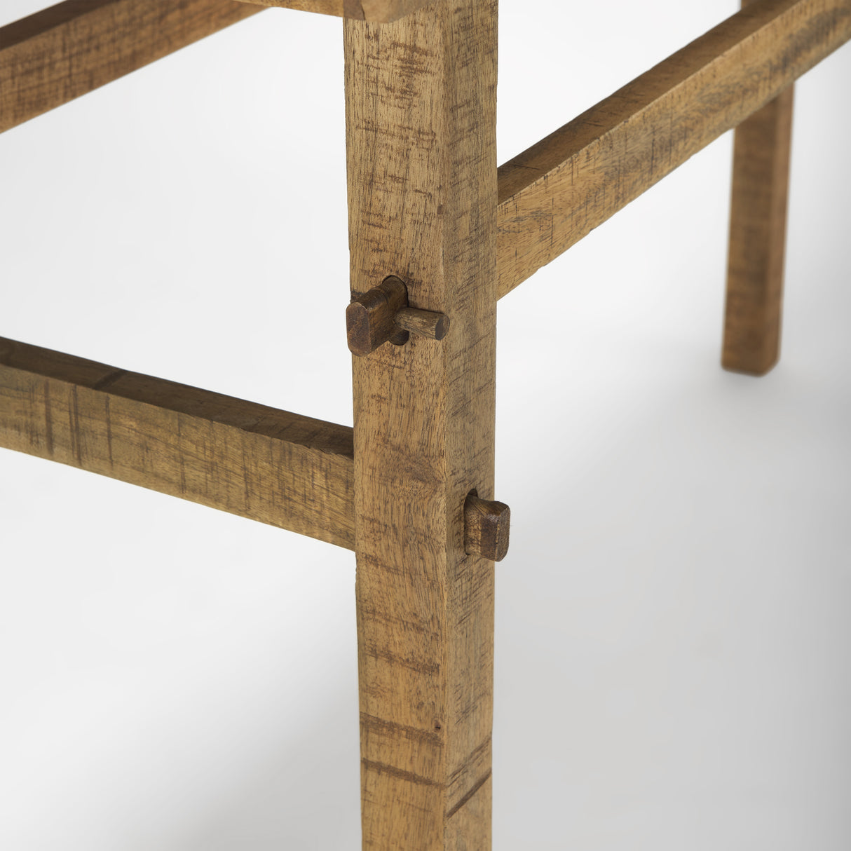 Rosie Small Brown Wood Console Table from Mercana - Luna Furniture