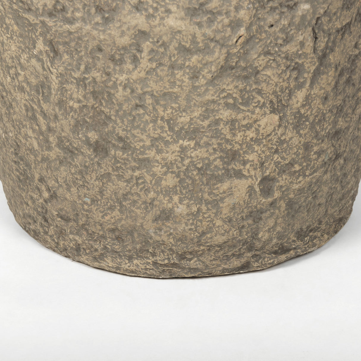 Rama Large Gray Paper Mache Floor Vase from Mercana - Luna Furniture
