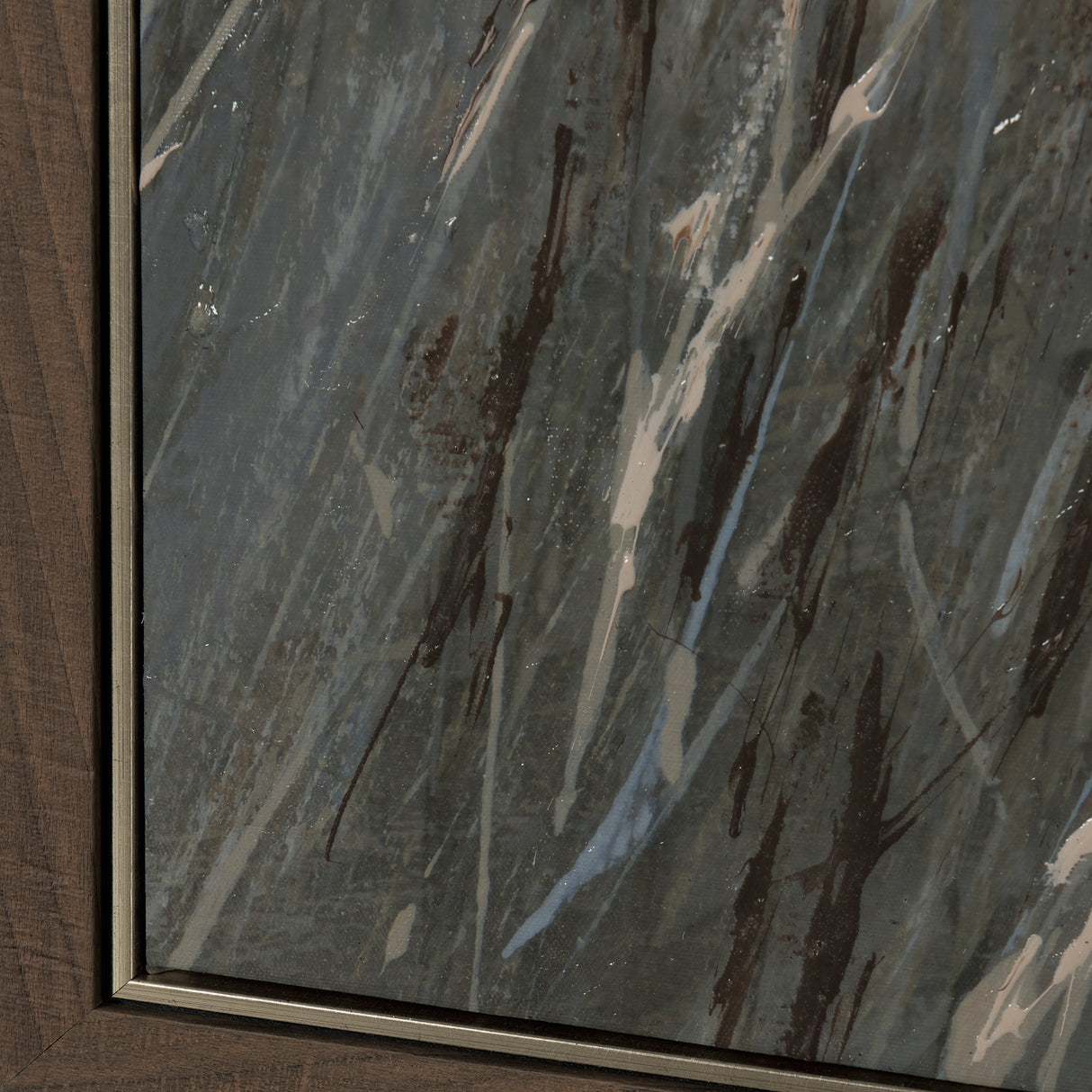 Chilly Breeze I by Mercana Studio a Hand Embellished Textured Framed Canvas from Mercana - Luna Furniture