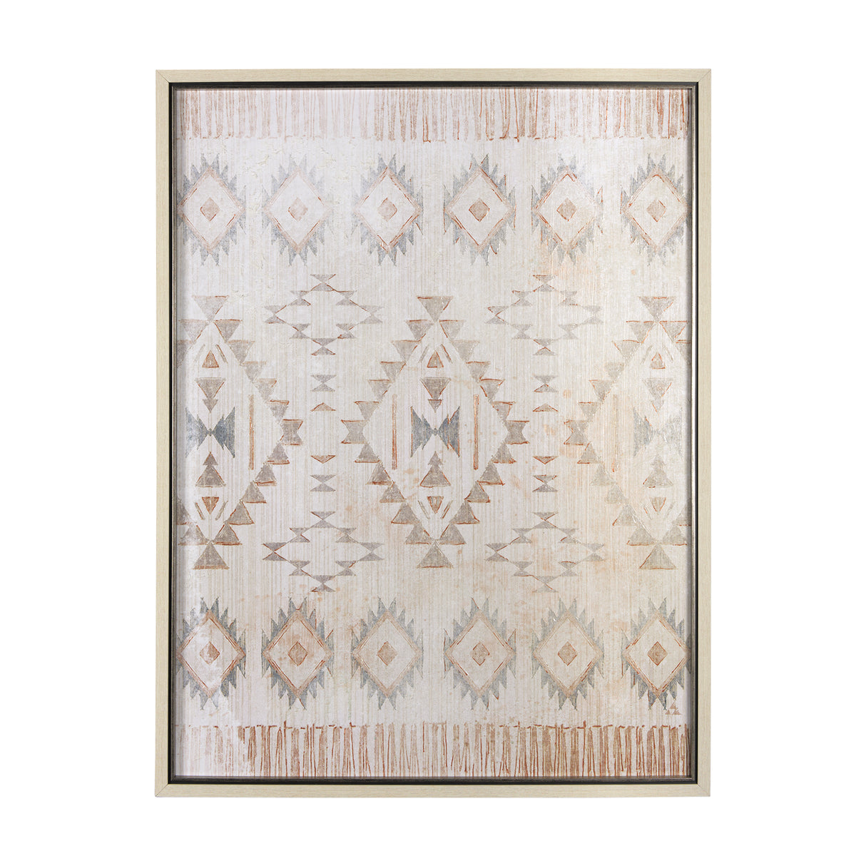 Aztec I by Mercana Studio a Hand Embellished Textured Framed Art Print from Mercana - Luna Furniture