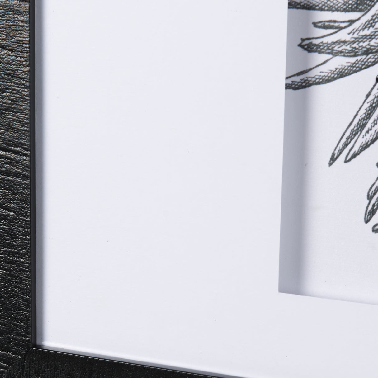 Dahlia Study - Detail by Mercana Studio Hand Embellished Textured Framed Art Photo Matted under Glas from Mercana - Luna Furniture