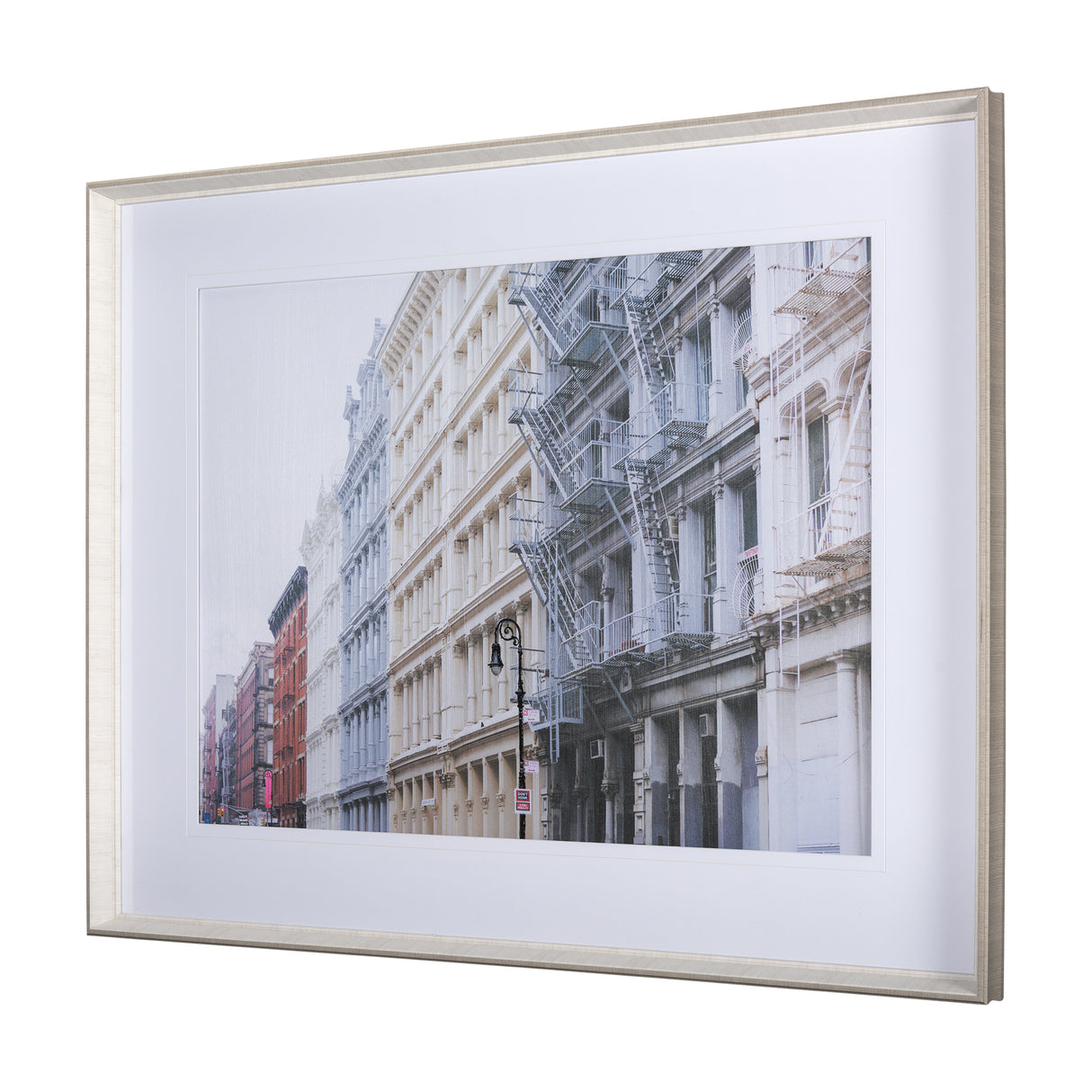 Fresh Facade - Hand Embellished Textured Framed Photo Art Print Matted under Glass from Mercana - Luna Furniture