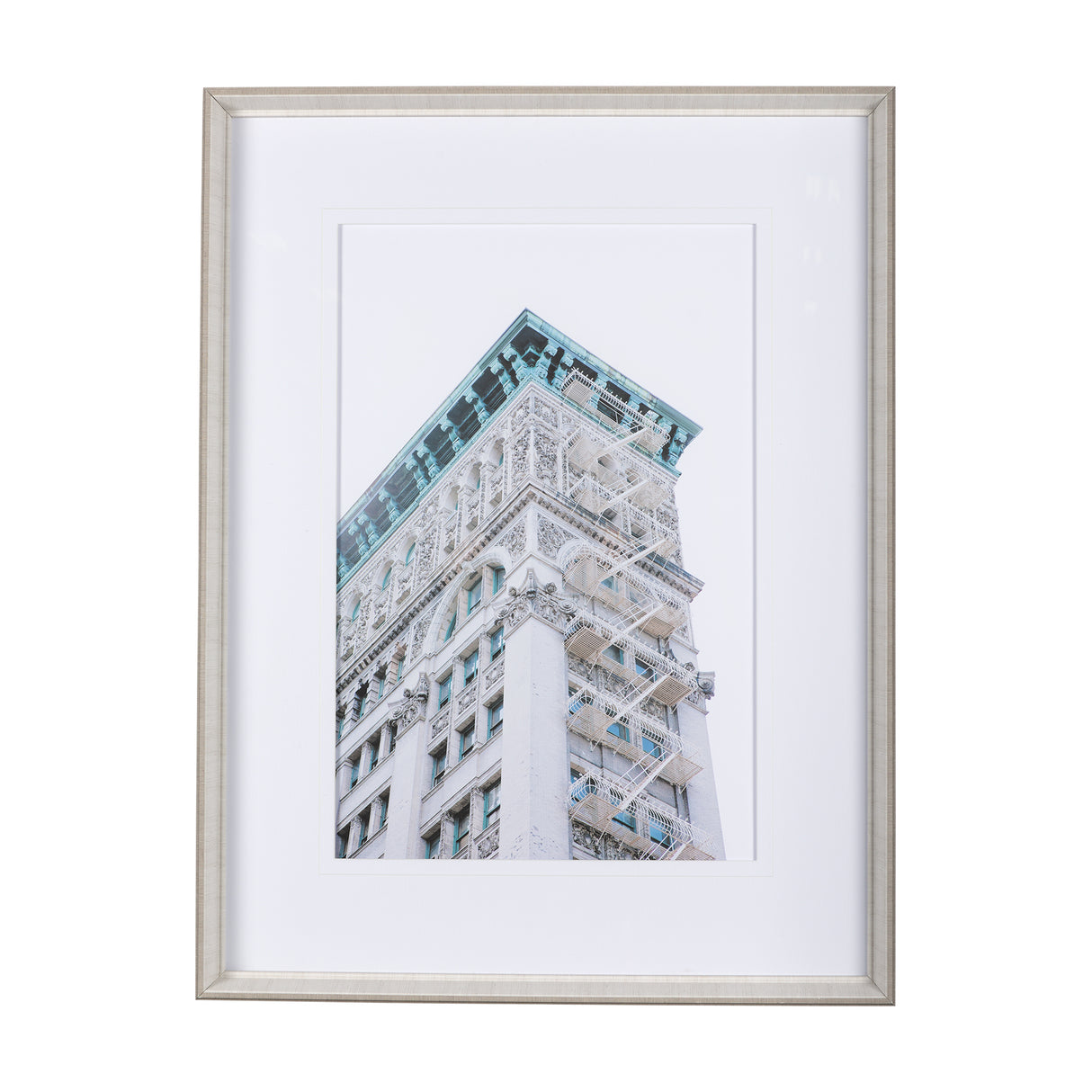 An Ornate Touch by Mercana Studio a Hand Embellished Textured Framed Art Photo Matted under Glass from Mercana - Luna Furniture