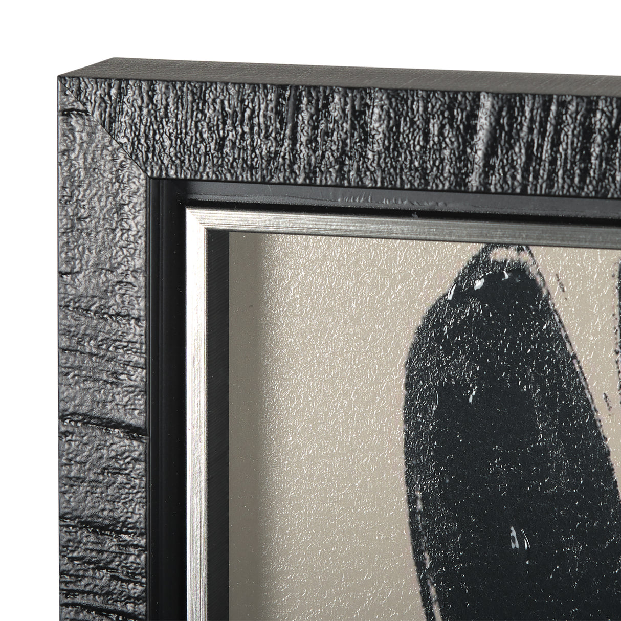 Simple Floral - Lively by Mercana Studio Hand Embellished Framed Art Photo Matted under Glass from Mercana - Luna Furniture