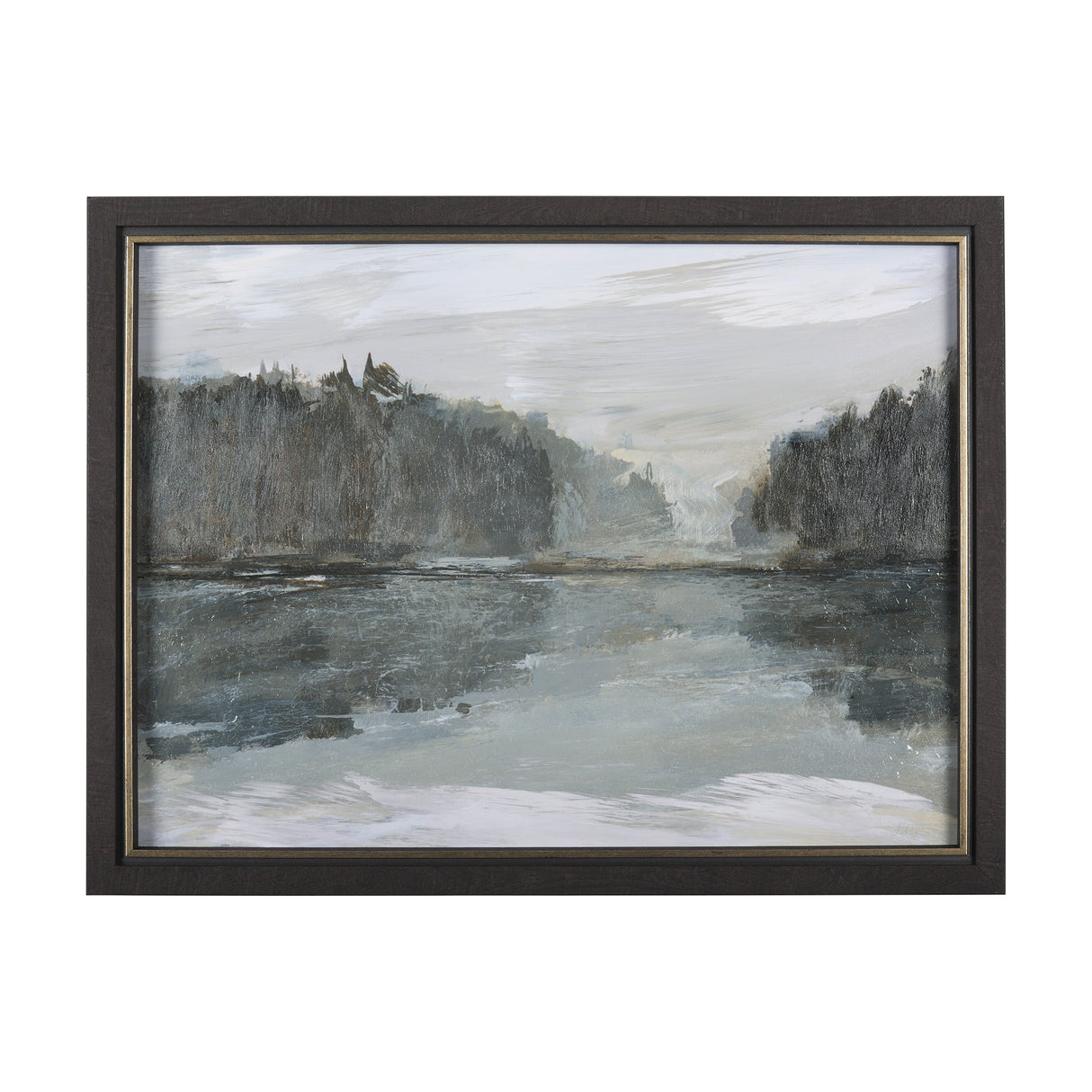 Rainy Day Inspiration IV by Mercana Studio a Hand Embellished Textured Framed Art Print from Mercana - Luna Furniture