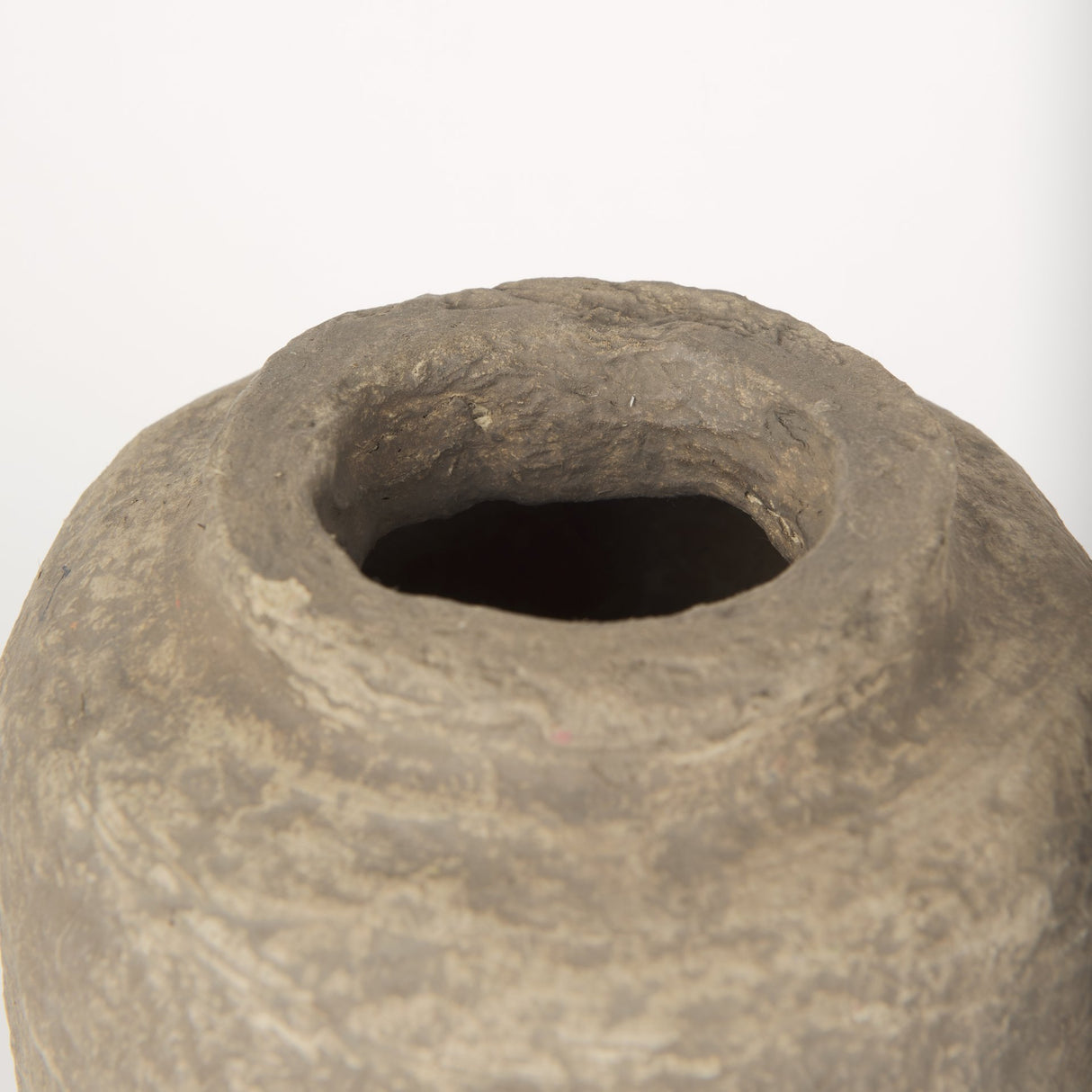 Bala Small Gray Paper Mache Vase from Mercana - Luna Furniture