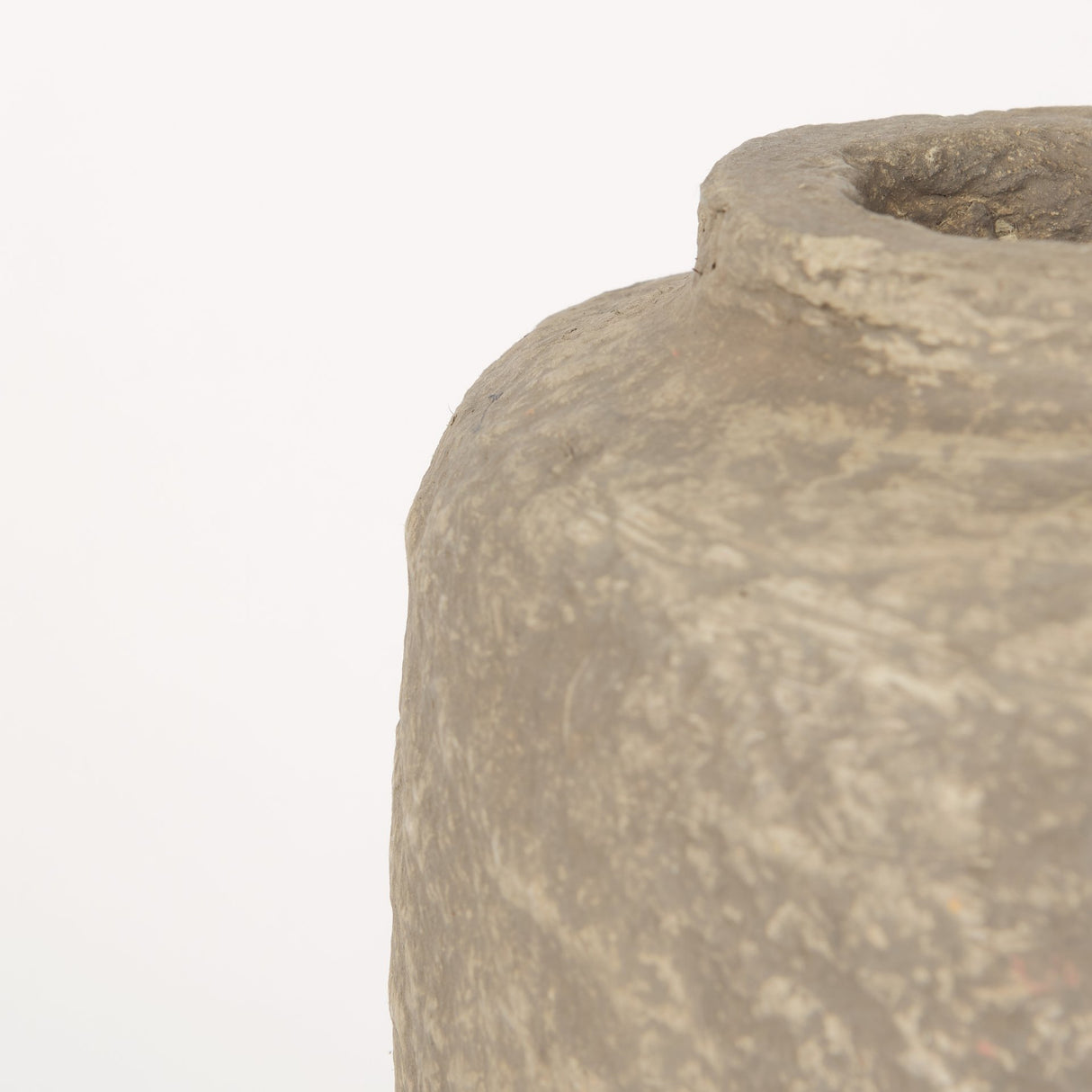Bala Small Gray Paper Mache Vase from Mercana - Luna Furniture