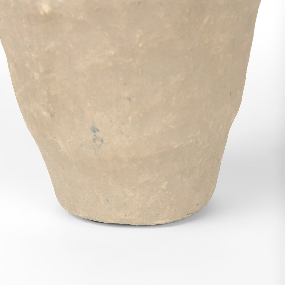 Rundal Small Gray Paper Mache Vase from Mercana - Luna Furniture