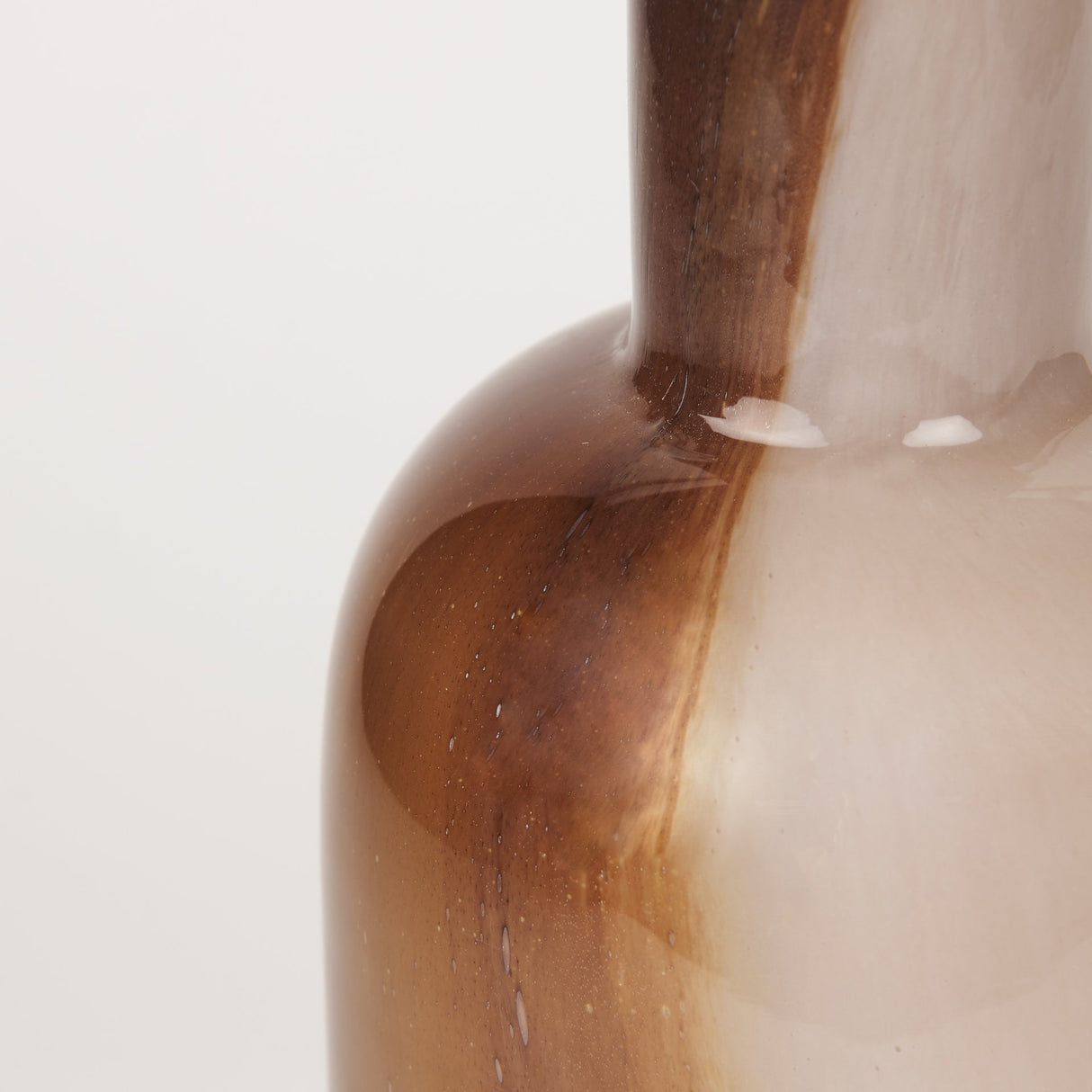 Marans Tall Amber Multi-Color Glass Vase from Mercana - Luna Furniture