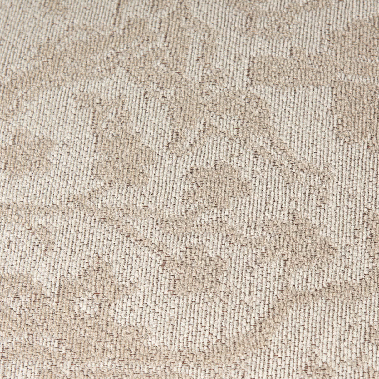 Khloe Large Cream Pouf from Mercana - Luna Furniture