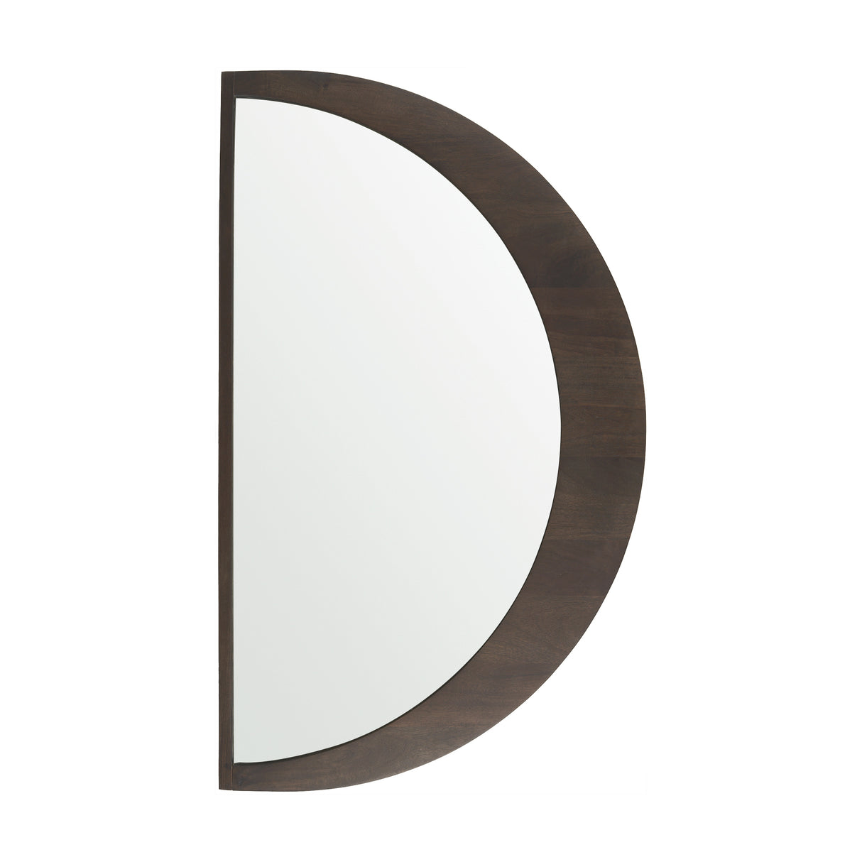 Celeste Dark Brown Wood Large Mirror from Mercana - Luna Furniture