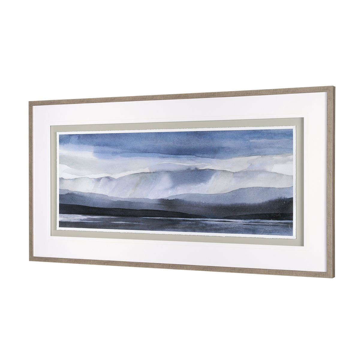 Watercolor Sketch I by Mercana Studio Hand Embelished Textured Framed Art Print Matted under Glass from Mercana - Luna Furniture