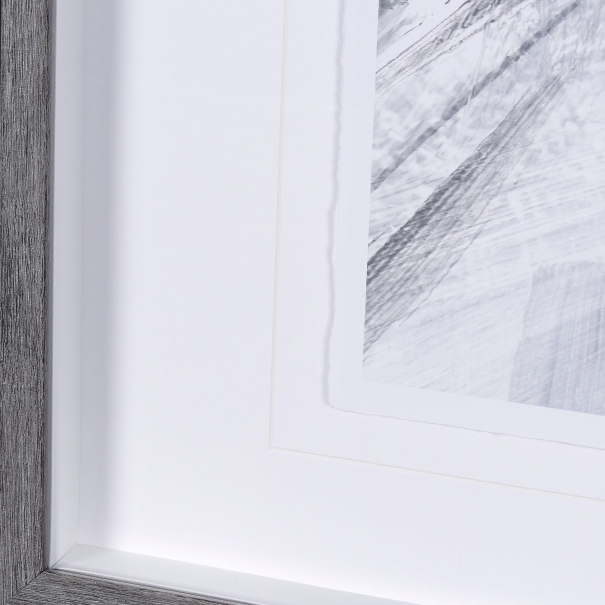 White Horse Portrait by Mercana Studio Hand Embellished Textured Framed Art Print Matted under Glass from Mercana - Luna Furniture