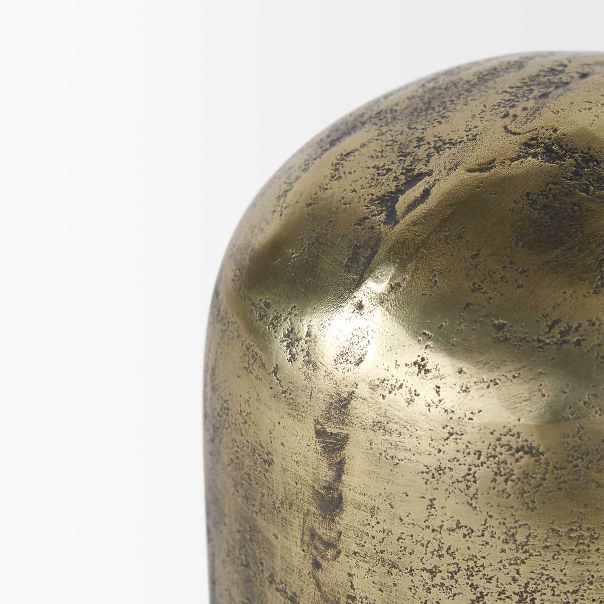 Quonset Short Brass Finished Aluminum Metal Ornament from Mercana - Luna Furniture