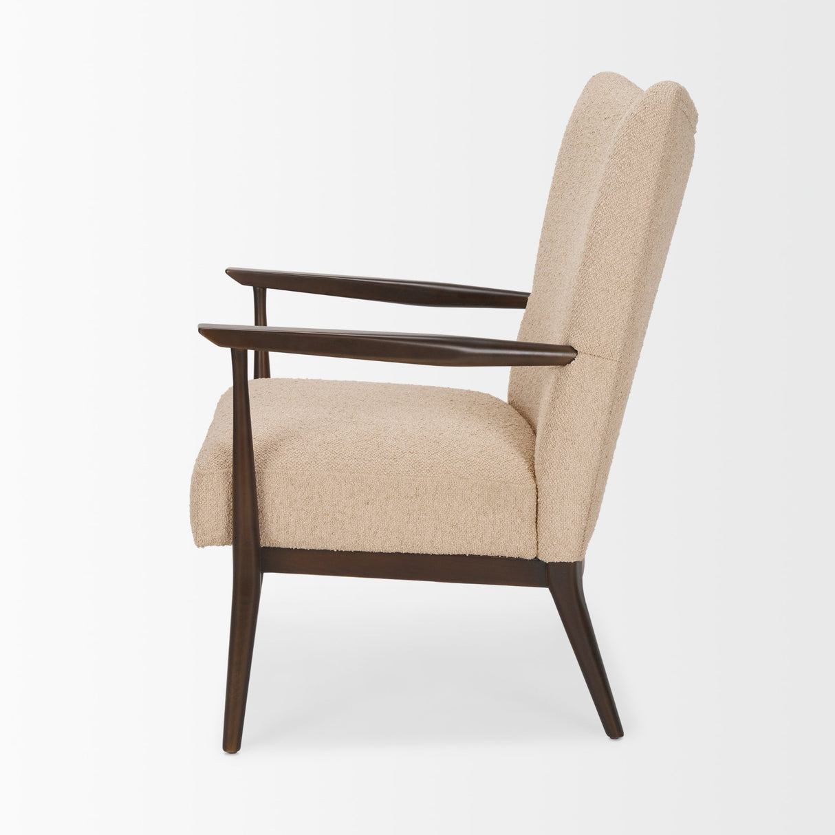 Argent Beige Boucle Accent Chair from Mercana - Luna Furniture