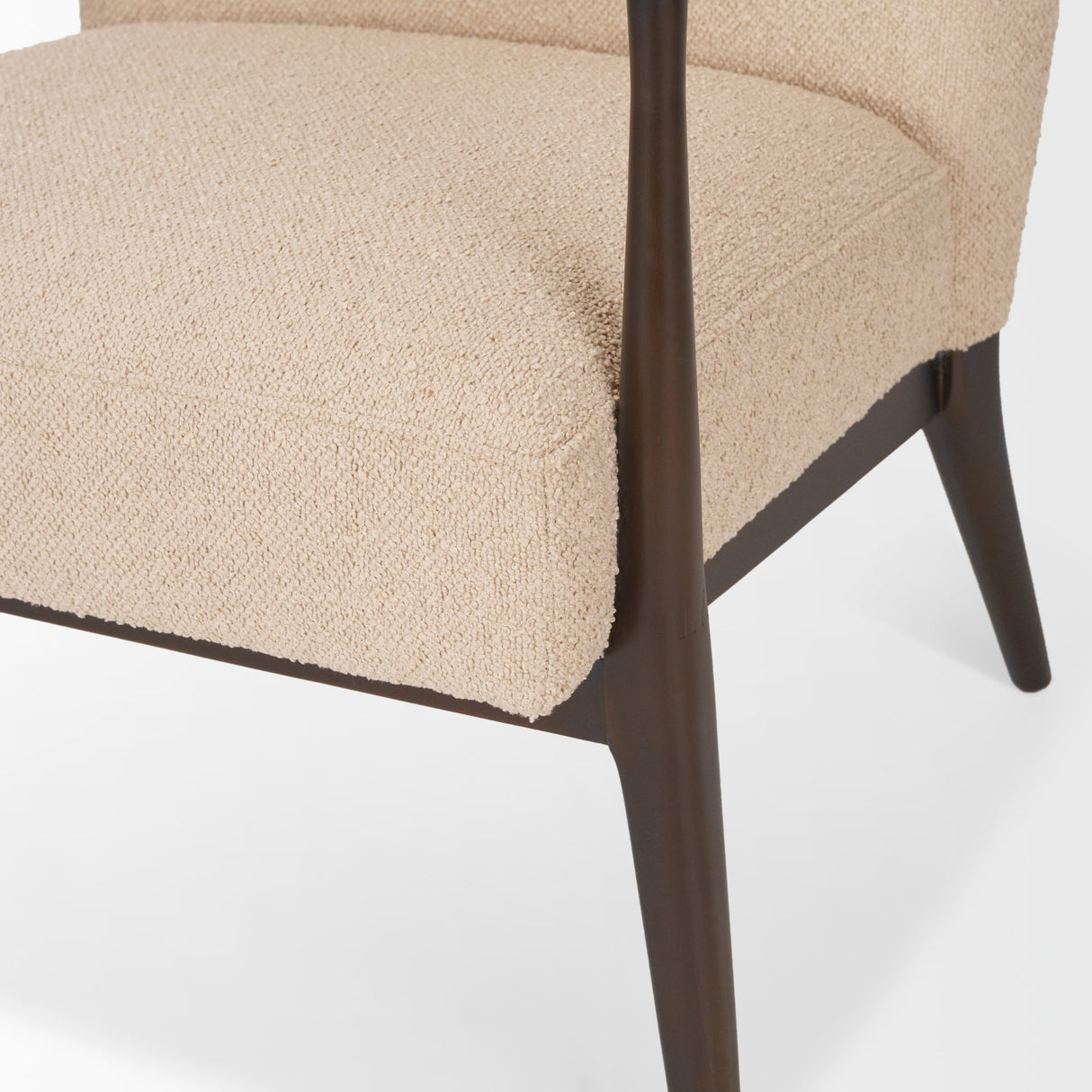 Argent Beige Boucle Accent Chair from Mercana - Luna Furniture